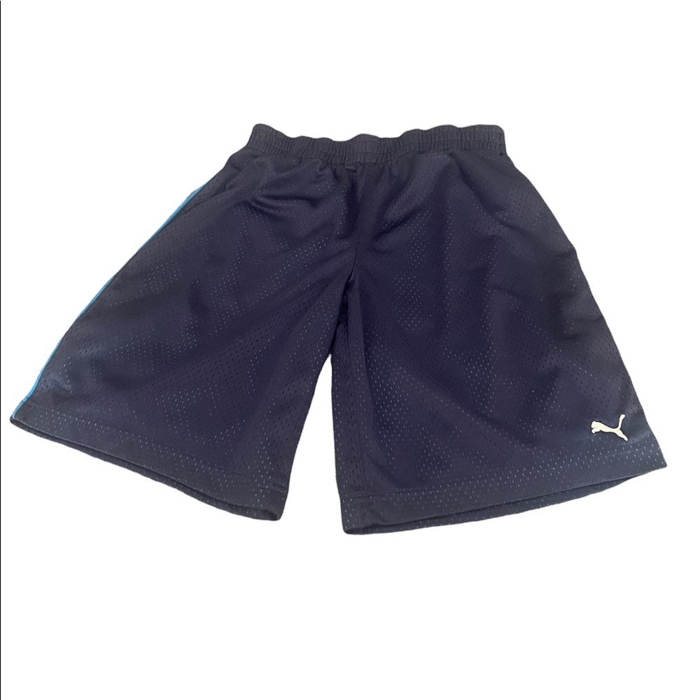 Puma Mesh Shorts, Size Boys Medium, Blue